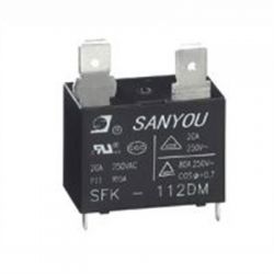 Rele SANYOU SFK112DM SFK-112DM Potência para Ar Condicionado / Microondas 20A  12VDC 